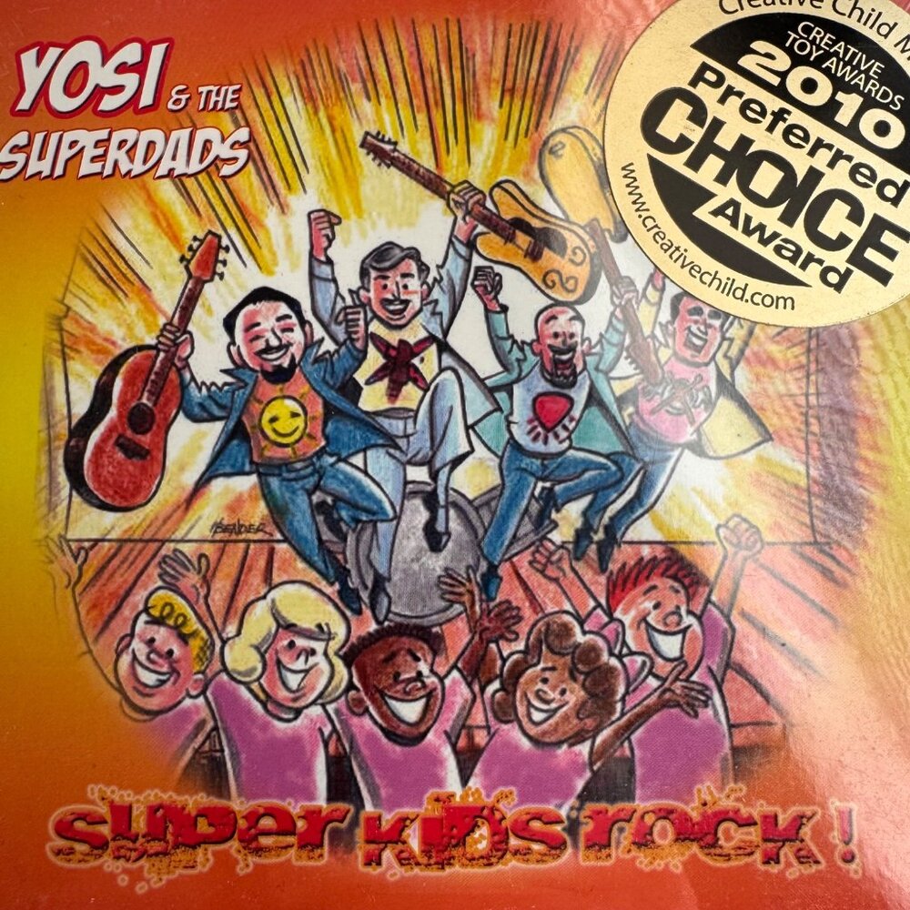 Yosi & The Superdads "Super Kids Rock!" CD New Sealed - Picture 3 of 6